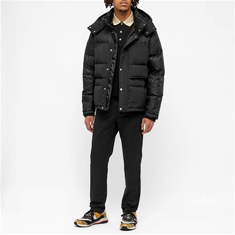 gucci down jacket black|zara gucci jacket.